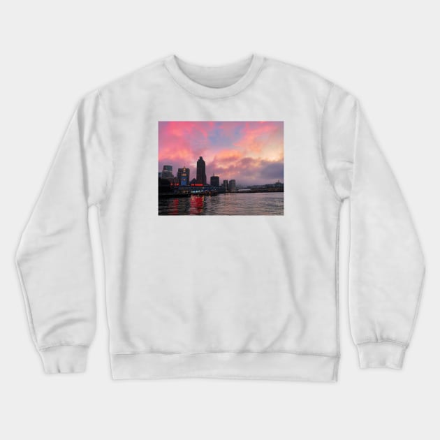 Cityscape Crewneck Sweatshirt by shotsbymel